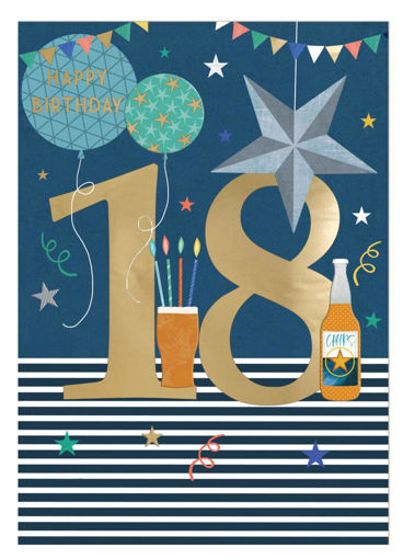 Picture of 18TH BIRTHDAY CARD